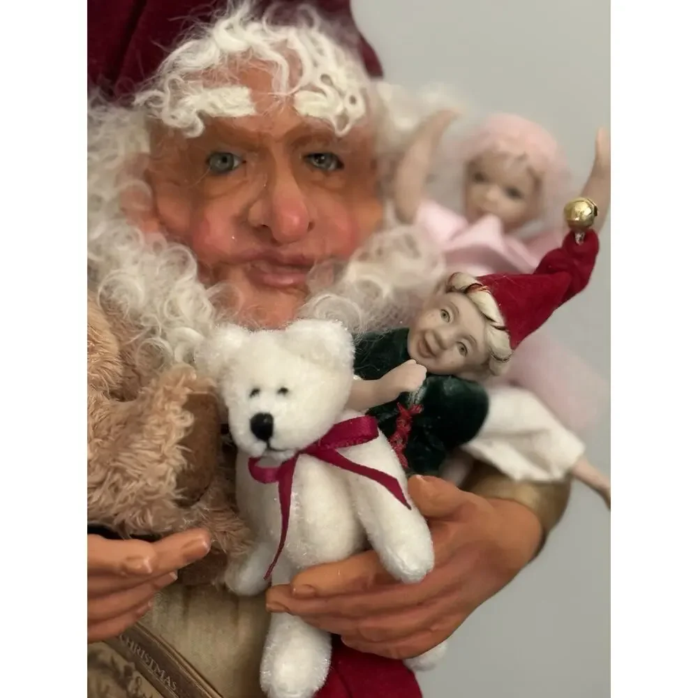 Demdaco Drolleries Radek Maker Of Dolls & Bears Elf Deborah Henderson Christmas